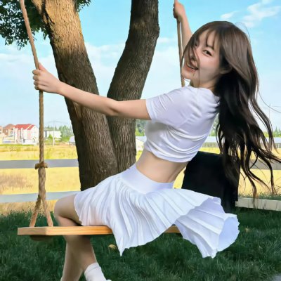 院子里的女人